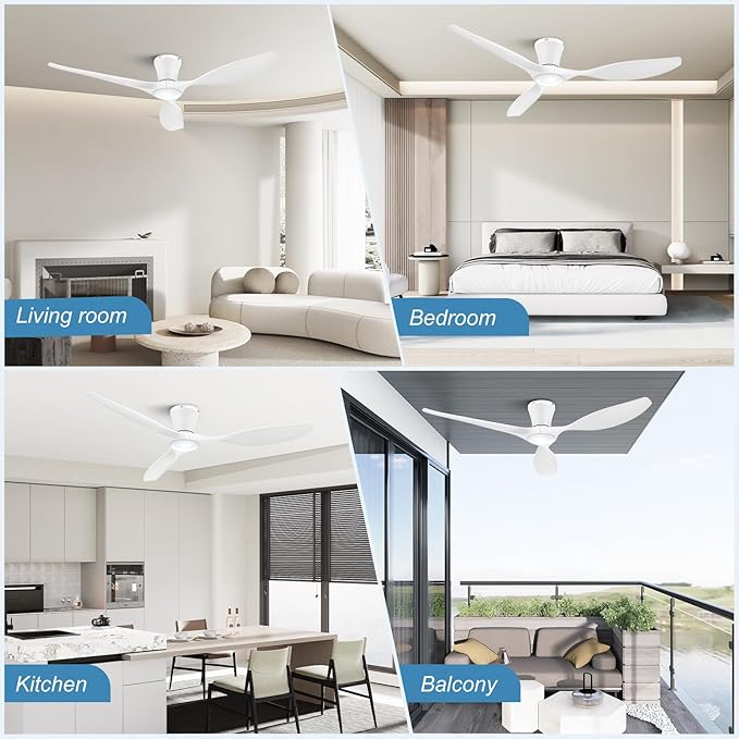 ocioc 52 inch Ceiling Fans - Image 8