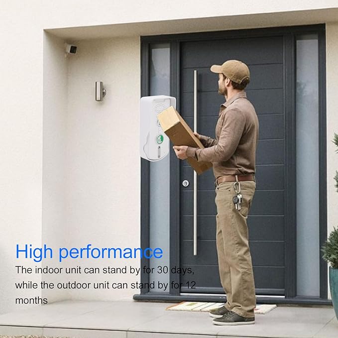 Heayzoki 2 Way Voice Intercom, IP54 Water Proof Wireless Intercomunicador - Image 2
