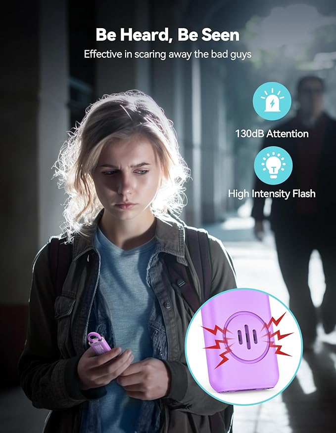TECKNET Rechargeable Personal Safety Alarm - Image 2