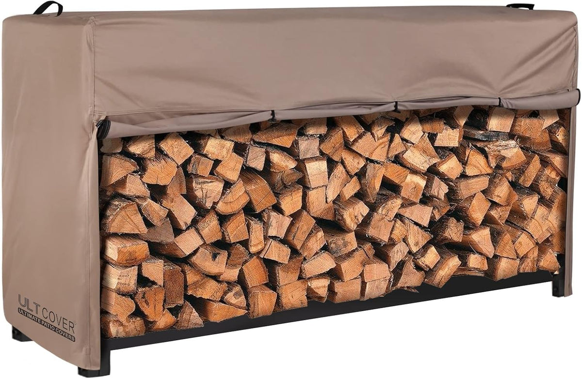 ultcover waterproof firewood racks cover 8 feet, main product view