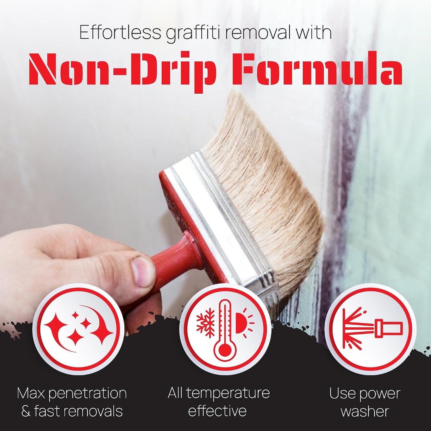 Elephant Snot Graffiti Remover (1 Gallon) | | Superior Biodegradable Formula for Rapid Graffiti Removal on Porous Surfaces | Trusted by Professionals