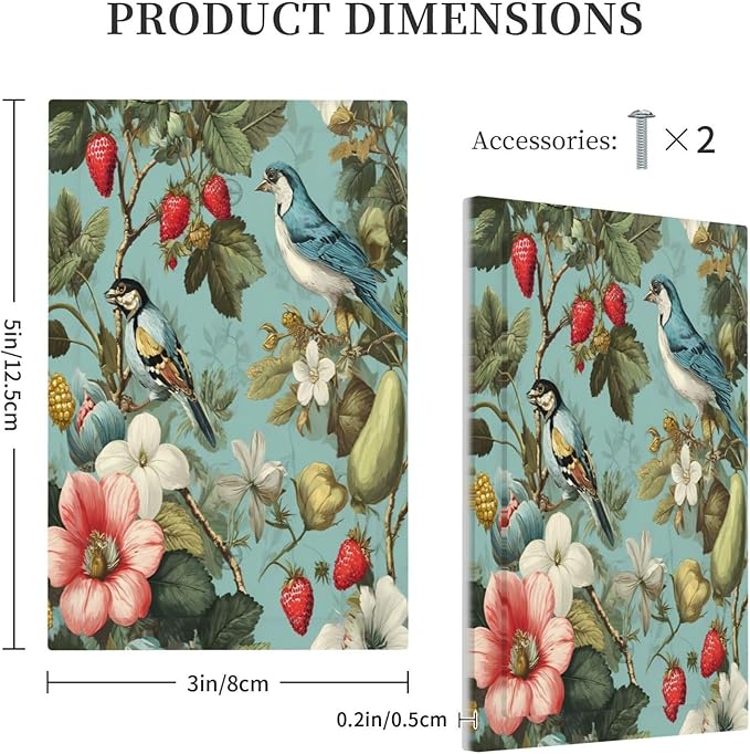 Bvtewkhz William Morris Flower No Device Single Blank Wall Plate Cover - Image 4
