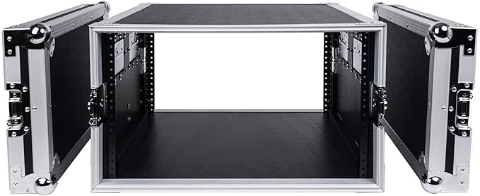 Sound Town 6U PA/DJ Rack/Road Case, - Image 4