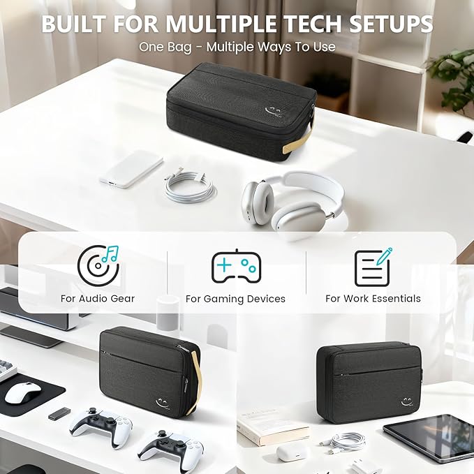 Travelkin Large Cord Organizer Travel, Electronic Organizer Travel Case - Image 8