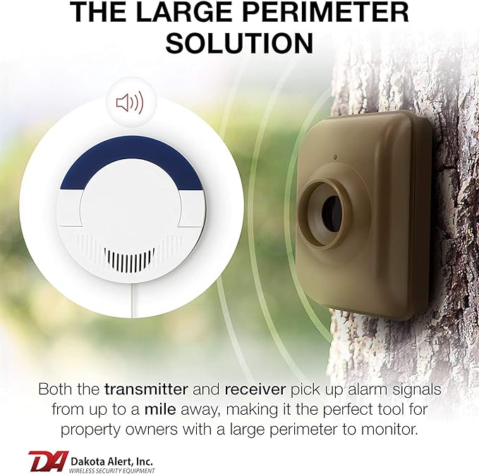 Dakota Alert Long Range Wireless Driveway Motion Detector - Image 4