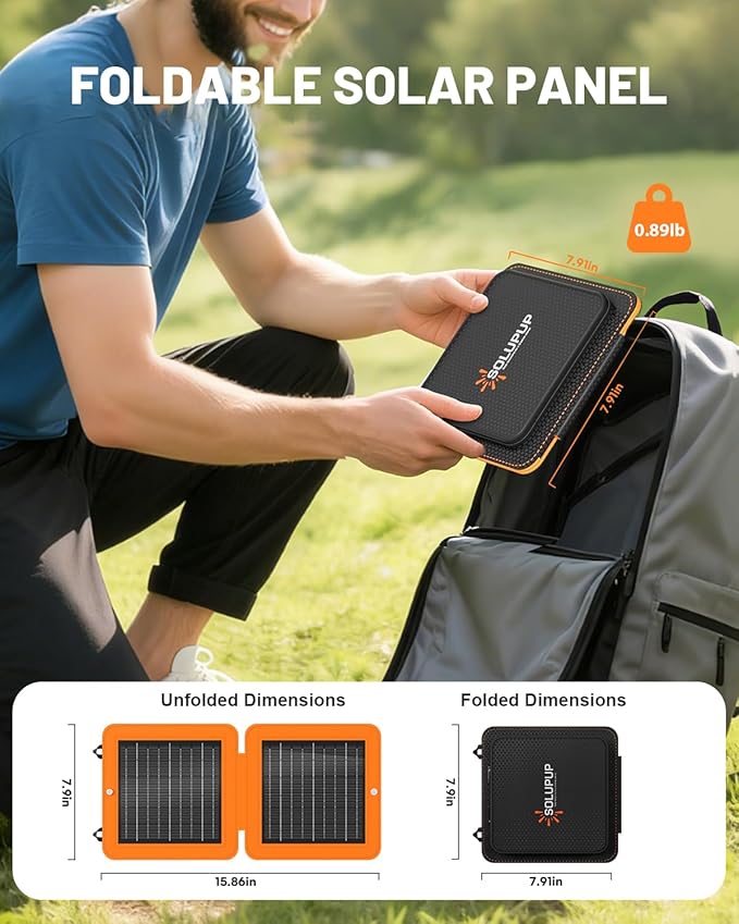 SOLUPUP Solar Panels, 10W Small Solar Charger - Image 4