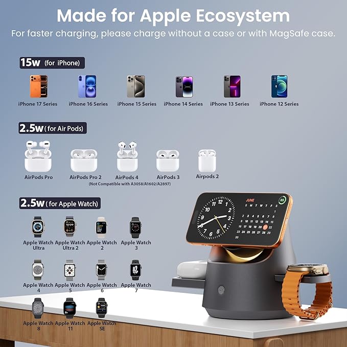 3 in 1 Wireless Charging Station - Image 5