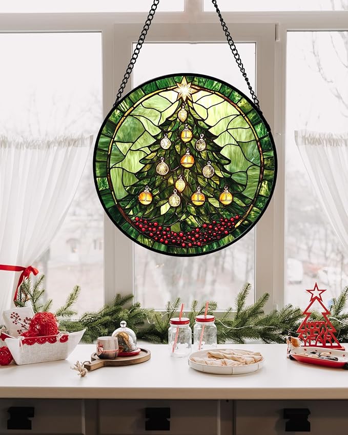 DASTOLL Stained Glass Window Hanging - Image 4