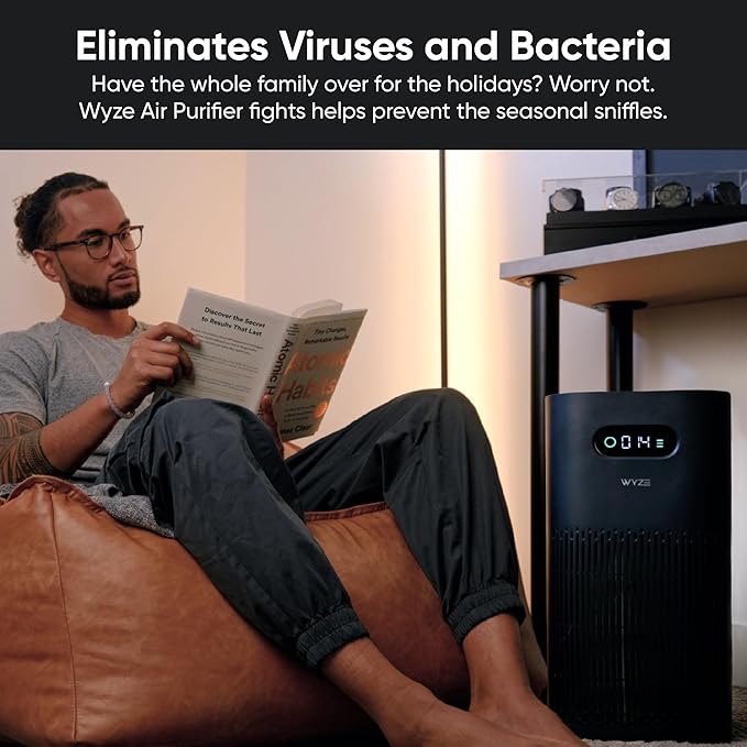 Wyze Air Purifier with Allergen Filter, - Image 6