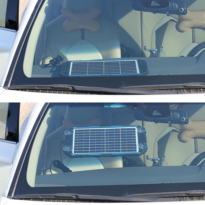 SUNER POWER Waterproof 10W 12V Solar Battery Charger & Maintainer Pro, Built-in - Image 7