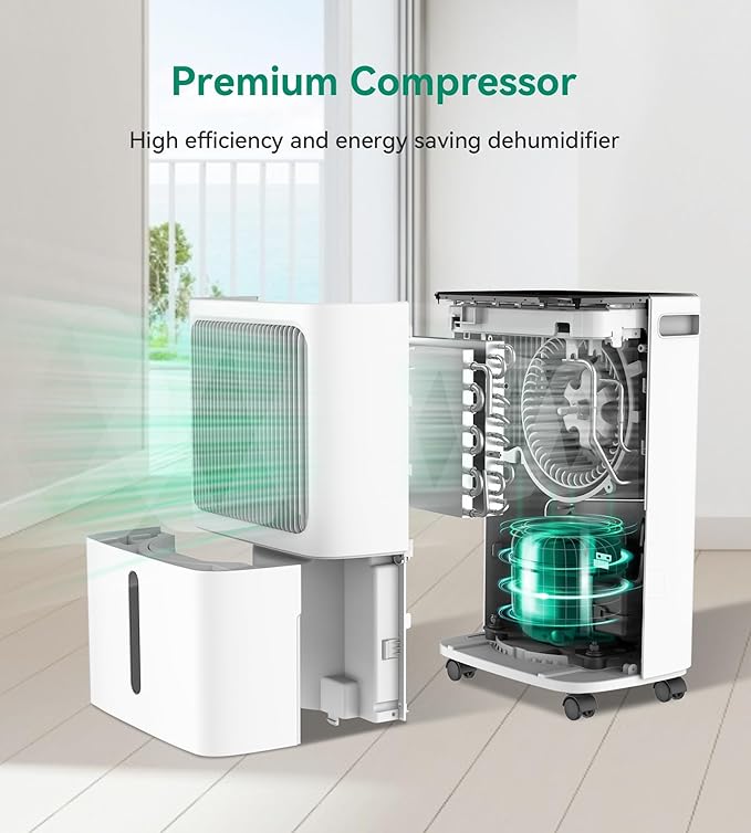 2500 Sq.Ft Dehumidifier for Basement - Image 6