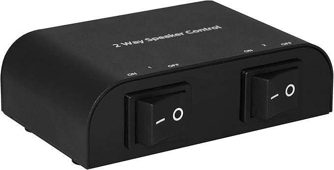 Xtrempro 61049 2 or 4 Way Speaker Switch, 1 in 2 Out or 1 in 4 Out Way Pair by Bytecc