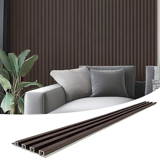 Art3d Slat Wall Panel for Modern Decor, WPC Acoustic Diffuser Panel by Art3d
