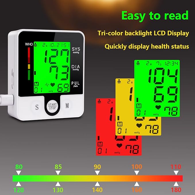 Wrist Blood Pressure Monitor for Home Use Digital Automatic Talking Wrist Blood - Image 4