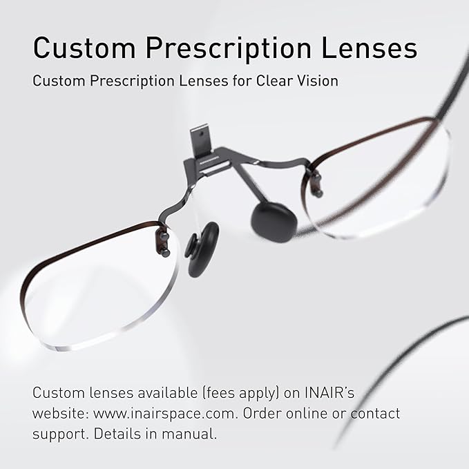 INAIR 2 Pro Go Pack| INAIR OS| AR Glasses + Pod + Fold Keyboard| Compatible - Image 9