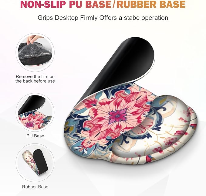 Gaming Mouse Pad, Large Desk Mat, Cute Desk Pad Protector, 4in1 XXL Mousepad + - Image 8