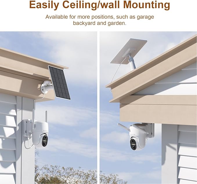 HOSAFE.COM Home Security Cameras Wireless Outdoor, Outdoor Camera Wireless WiFi - Image 8