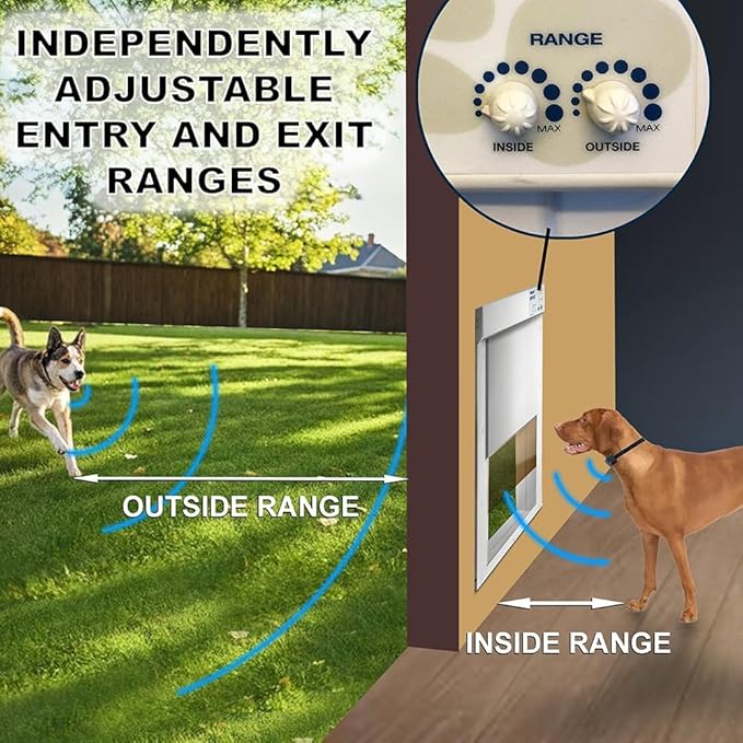 High Tech Pet Power Pet Medium Electronic Pet Door PX-1 - Image 5