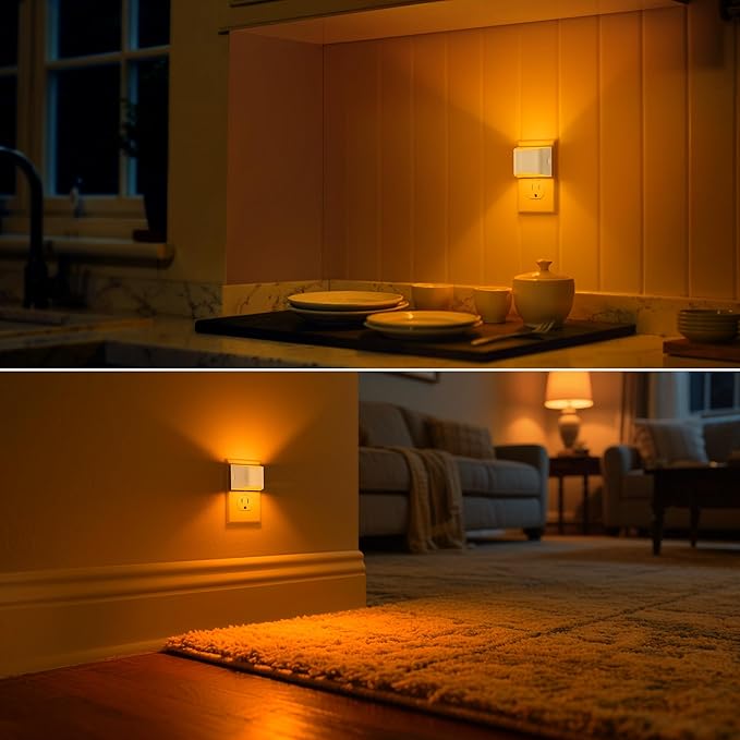 DORESshop LED Night Light, Night Lights Plug into Wall, 3 Level Brightness - Image 6