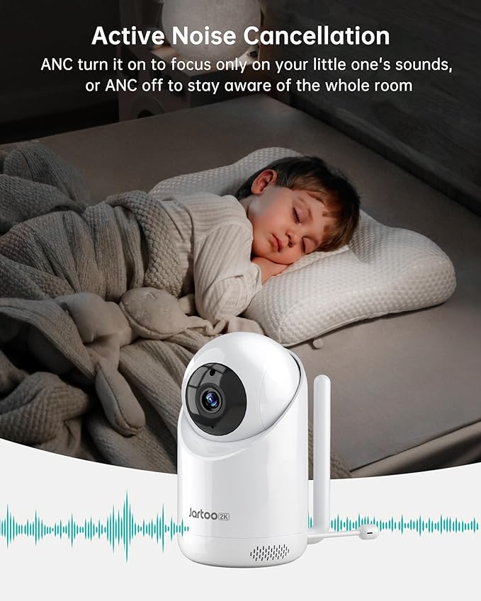 Jartoo 2K 5.5" Video Baby Monitor - Image 5