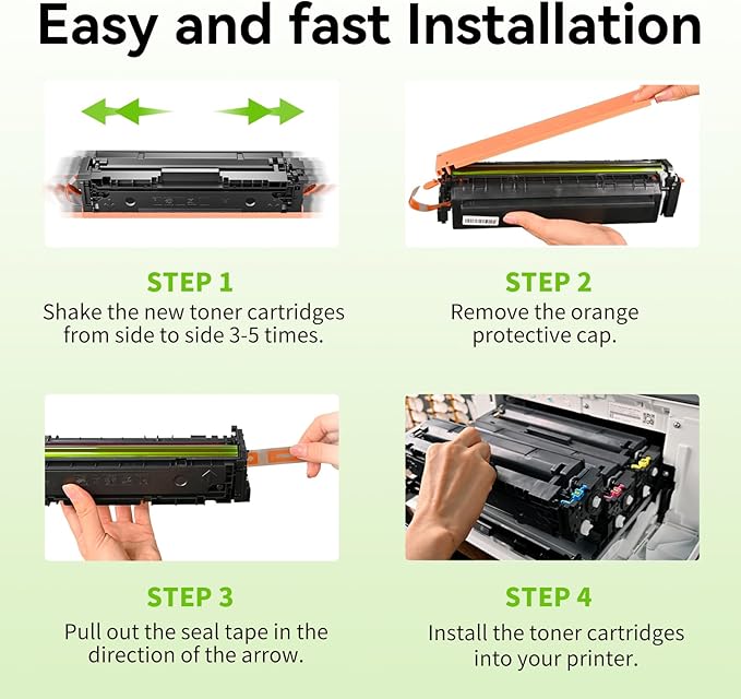 swiss toner 218X Toner Cartridges 4 Pack Compatible Replacement - Image 5