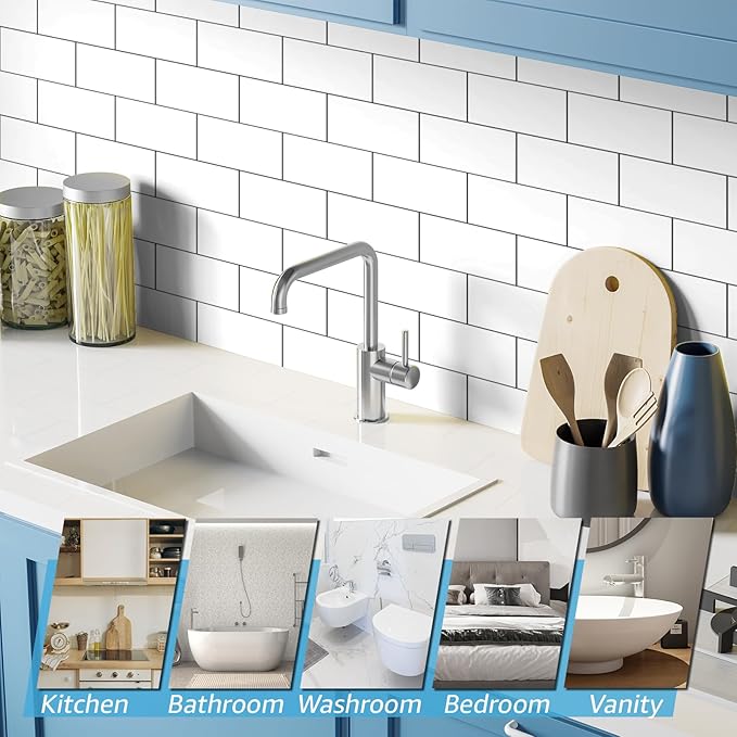 Art3d 102-Piece Peel and Stick Wall Tile - Image 7