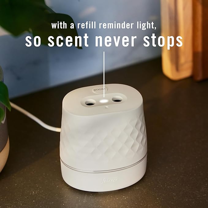Febreze Plug Scent Booster in White, Continuous Scent Device Oil Diffuser - Image 10