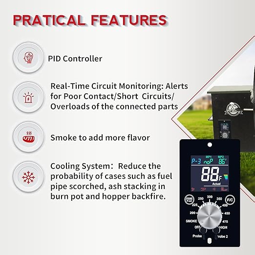 Universal PID Enhanced Grill Temperature Control Panel Replacement - Image 4