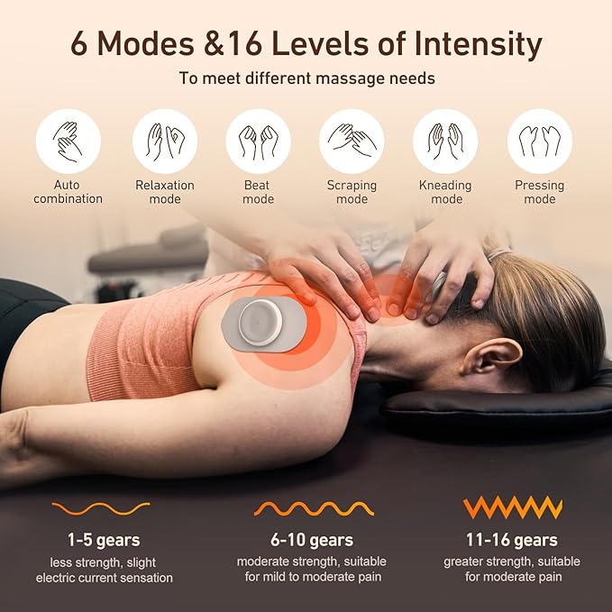 Wireless TENS Unit, Health Expert, Protable Massager, Muscle Stimulator - Image 2