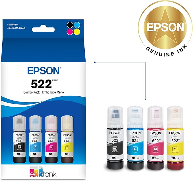 EPSON 502 EcoTank Ink Ultra-high Capacity Bottle Magenta Works - Image 2