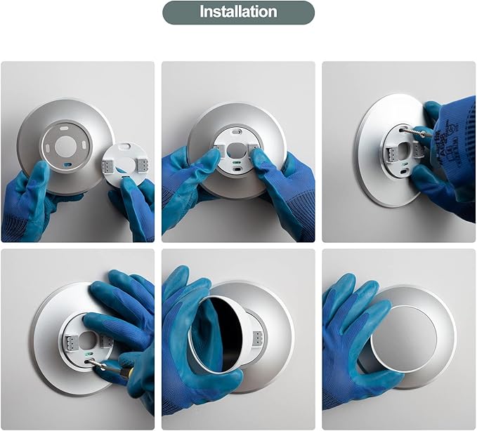 Metal Nest Wall Plate for Google Nest Thermostat 2020, Trim Kit - Image 6