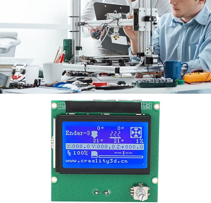 LCD Graphic Smart Display Control Board, LCD Control Module, 12864 Blue Control - Image 3