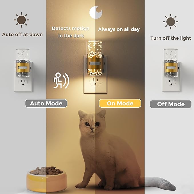 L LOHAS LED Motion Sensor Night Light, Dimmable Night Lights Plug into Wall - Image 6