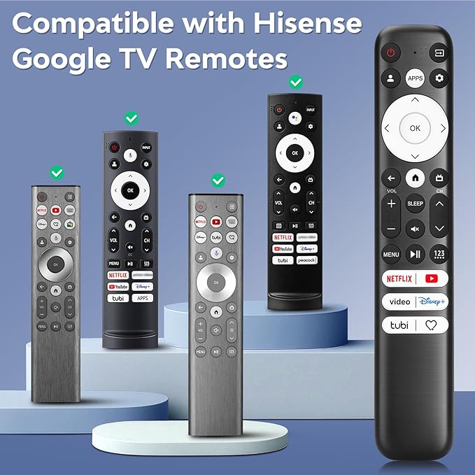 Replacement Only for Hisense-Google-TV-Remote, for Hisense Mini-LED QLED ULED - Image 3
