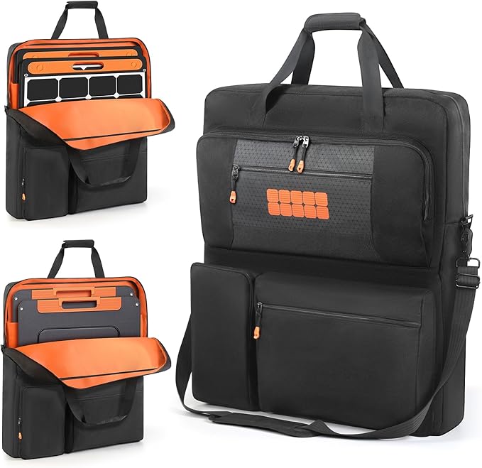 Padded Solar Panel Carrying Case Compatible by LEFOR%C2%B7Z