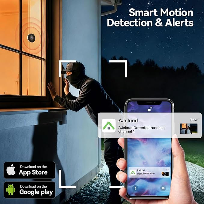 Noaheye Window Camera No-Drill 2K Ultra HD Window Security Camera - Image 5
