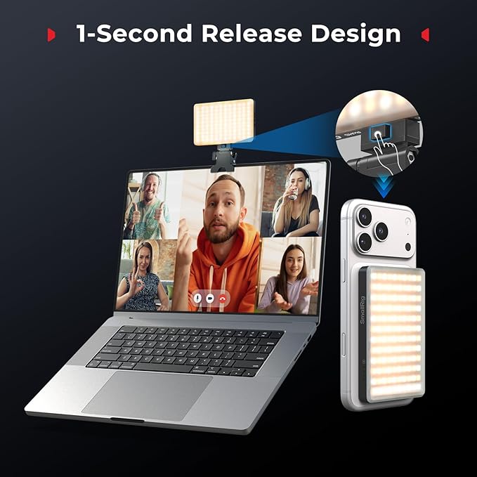 SmallRig M3 Magnetic Selfie Phone Light - Image 5