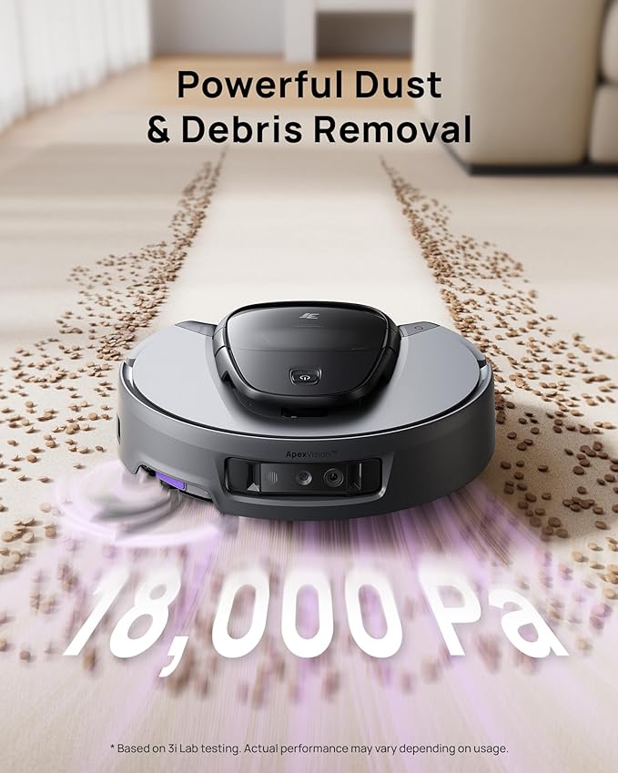 3i G10+ Robot Vacuum and Mop Combo, 000 Pa Suction, 60-Day Hands-Free Cleaning - Image 2