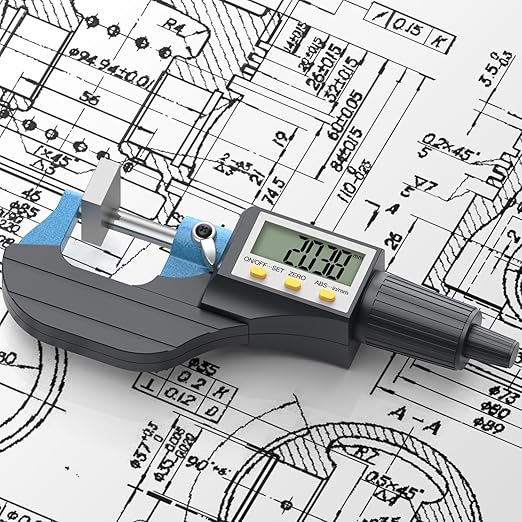 HDLKNAK Digital Micrometer, Outside Micrometer Precision Measuring Tool - Image 5