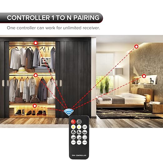 Mini RF Dimmer Controller 14 Keys 3014 5630 5730 3528 LED Strips - Image 5