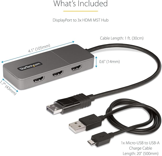 StarTech.com 3-Port MST Hub - Image 5