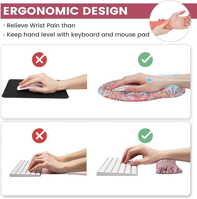 iLeadon Ergonomic Mouse Pad Set - Image 3