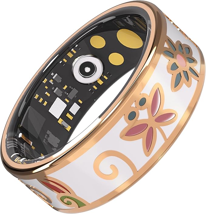 Enamel Craft Smart Ring for Women & Men by Unknown