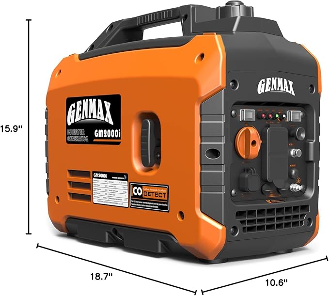 GENMAX Generator，EPA Compliant, Eco-Mode Feature, Ultra Lightweight - Image 8