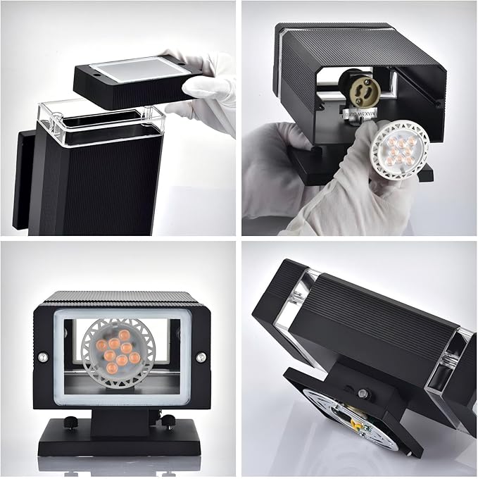 rosykite Motion Sensor Outdoor Wall Lights, Dusk to Dawn Exterior Light Fixtures - Image 6