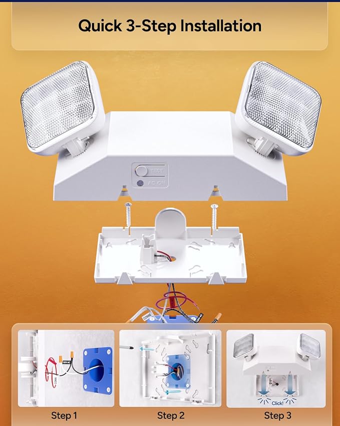 Sunco LED Emergency Lights, Commercial Lighting - Image 5