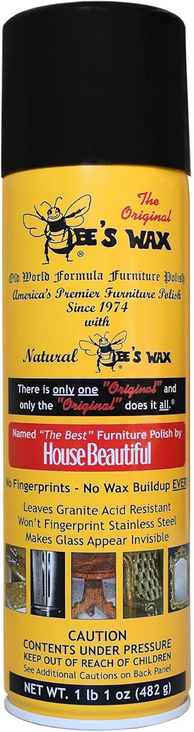 The Original BEE'S WAX Old World Formula Furniture Polish - 4 Pack
