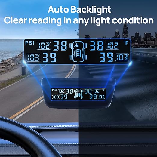 Masoll Tire Pressure Monitoring System, RV/Trailler TPMS - Image 4