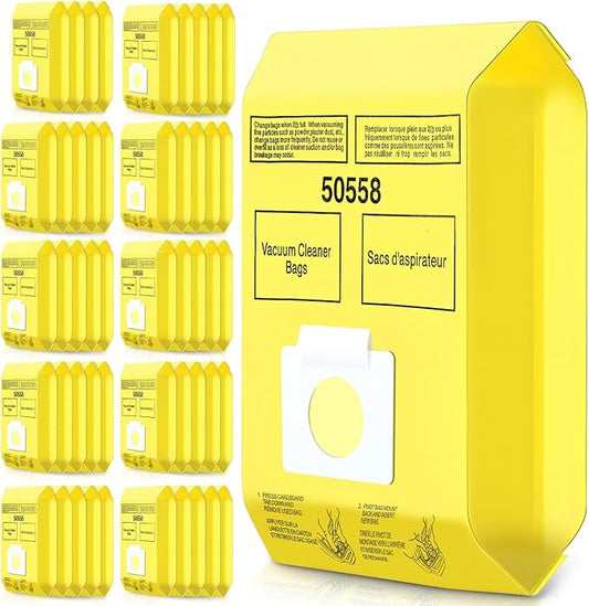 DTESL 50 Pack Vacuum Cleaner Bags Fit by DTESL