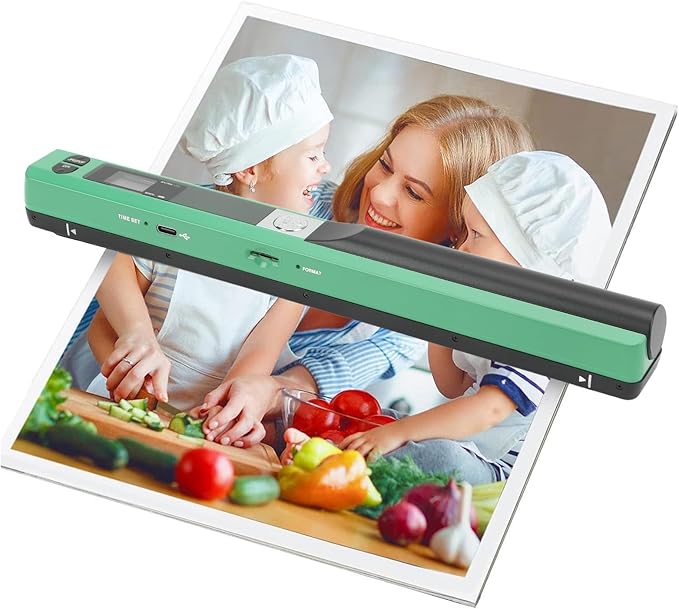 Ymiko A4 Document Scanner Portable High Resolution 900 DPI Multifunctional - Image 3
